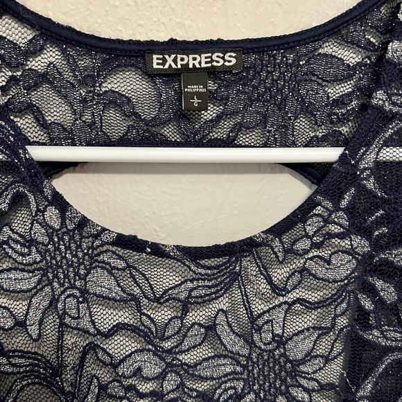 Long sleeve Floral Print Dress - Picture 3 of 3